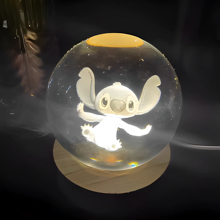 Uniq 3D Luminária  - Universo Encantado