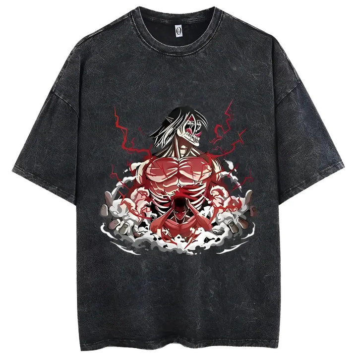 Camiseta Estonada Atack On Titan