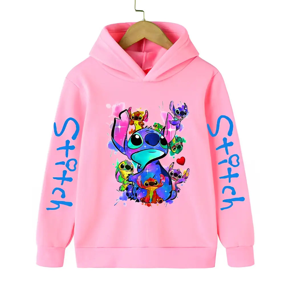 Moletom Stitch & Rosa