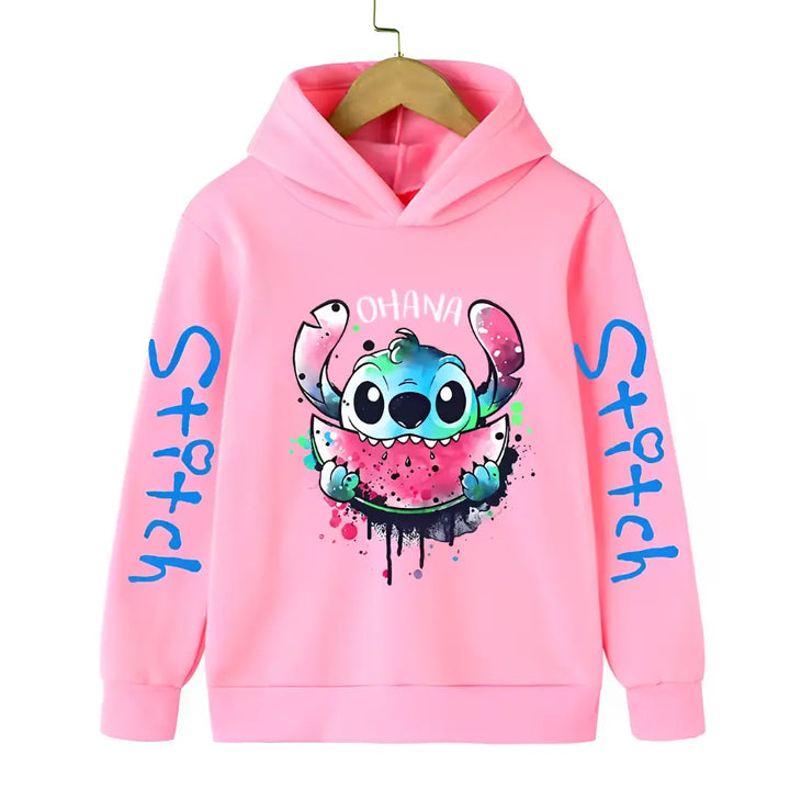 Moletom Stitch & Rosa