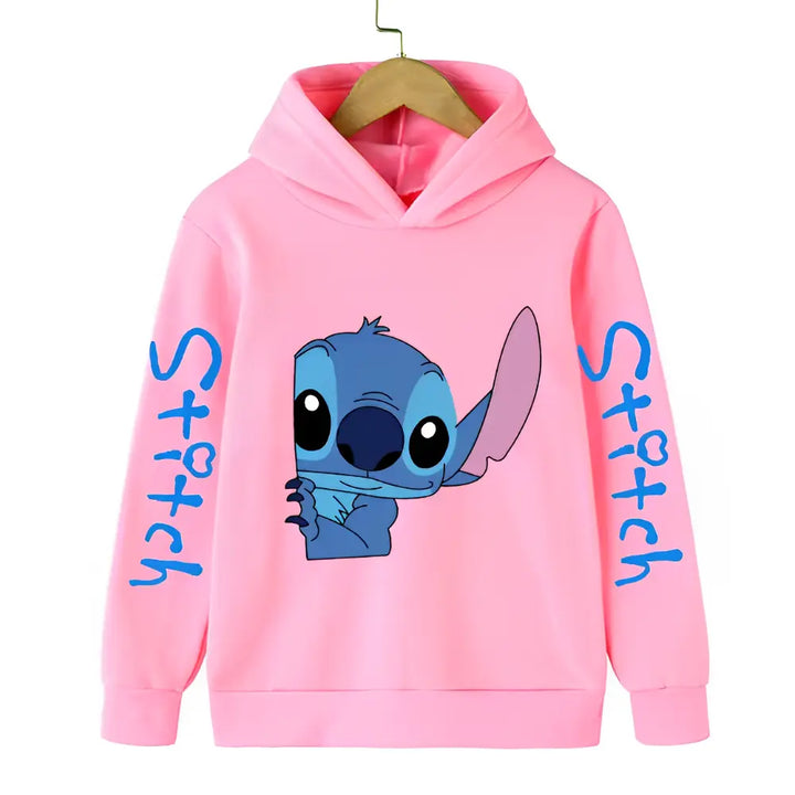Moletom Stitch & Rosa