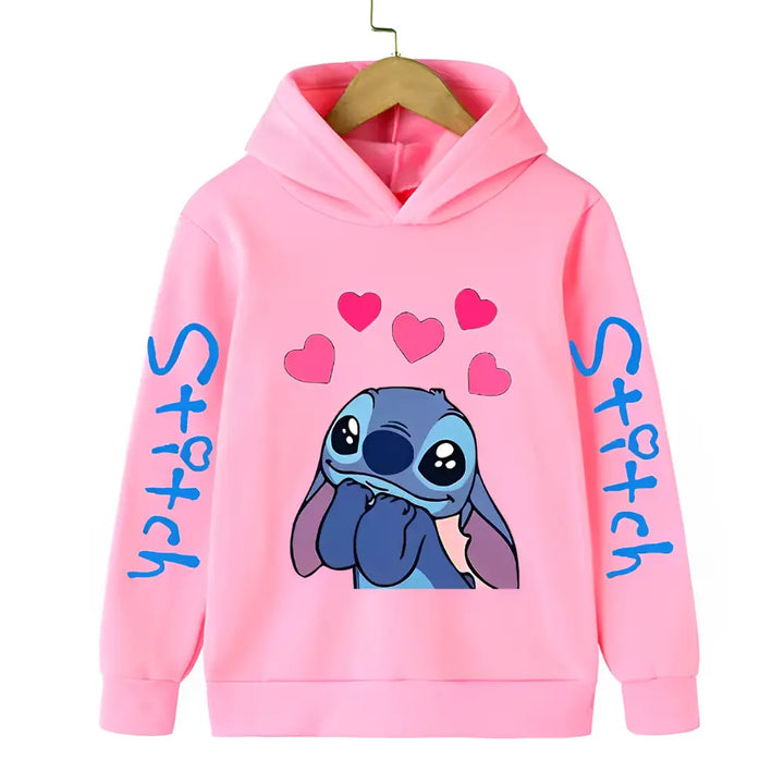 Moletom Stitch & Rosa