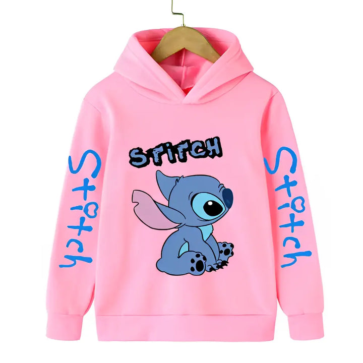 Moletom Stitch & Rosa