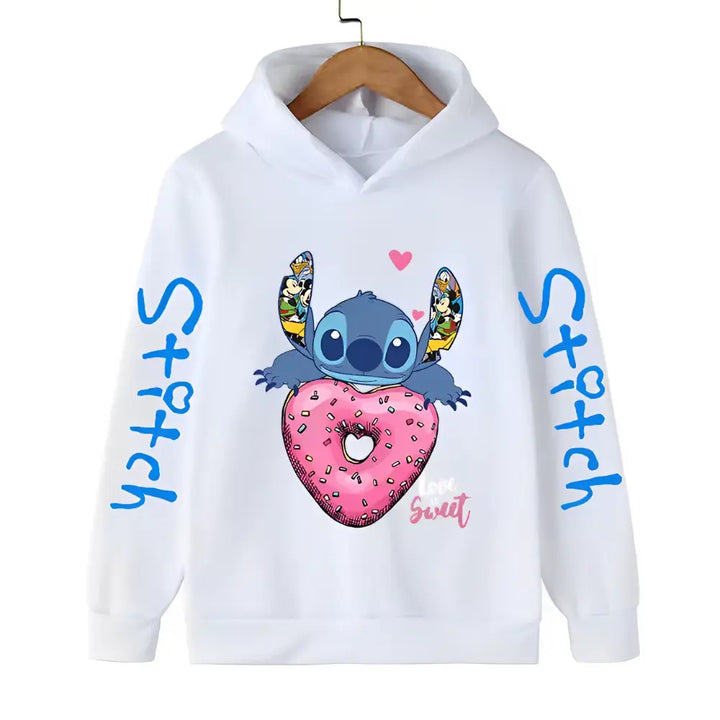 Moletom Stitch & Rosa