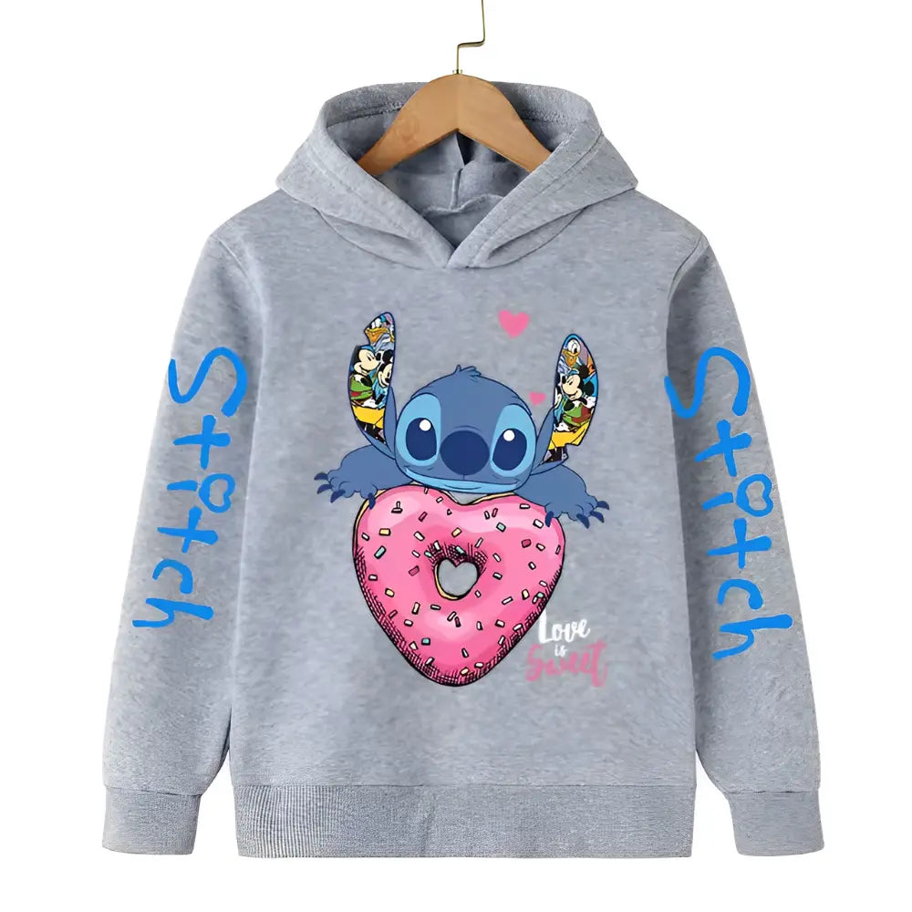 Moletom Stitch & Rosa