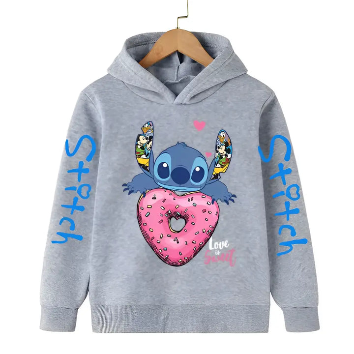 Moletom Stitch & Rosa