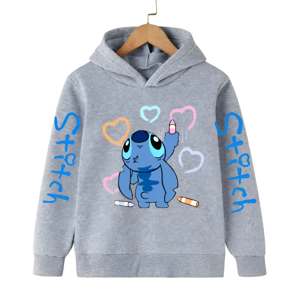Moletom Stitch & Rosa