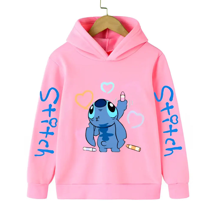 Moletom Stitch & Rosa