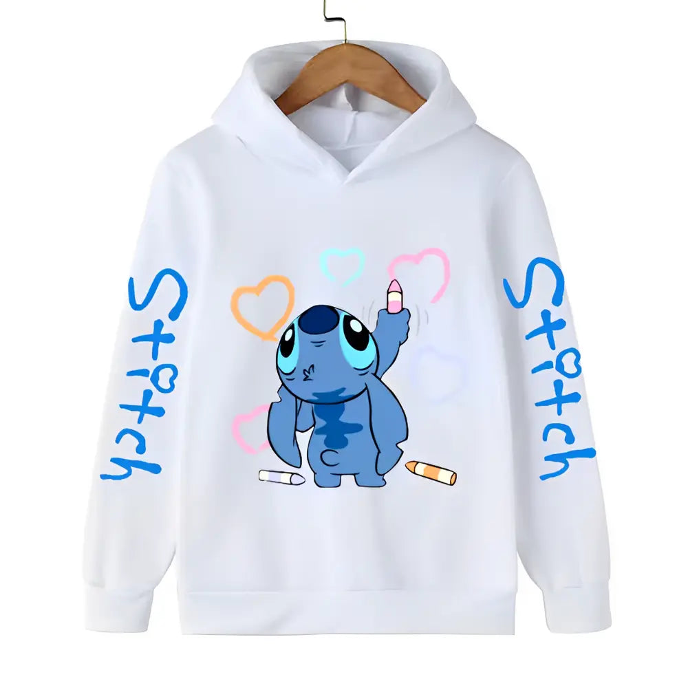 Moletom Stitch & Rosa