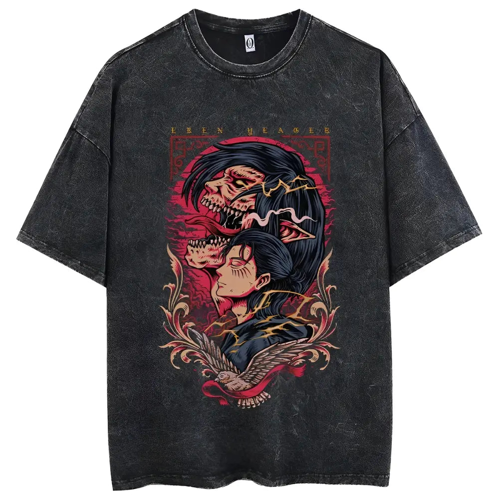 Camiseta Estonada Atack On Titan
