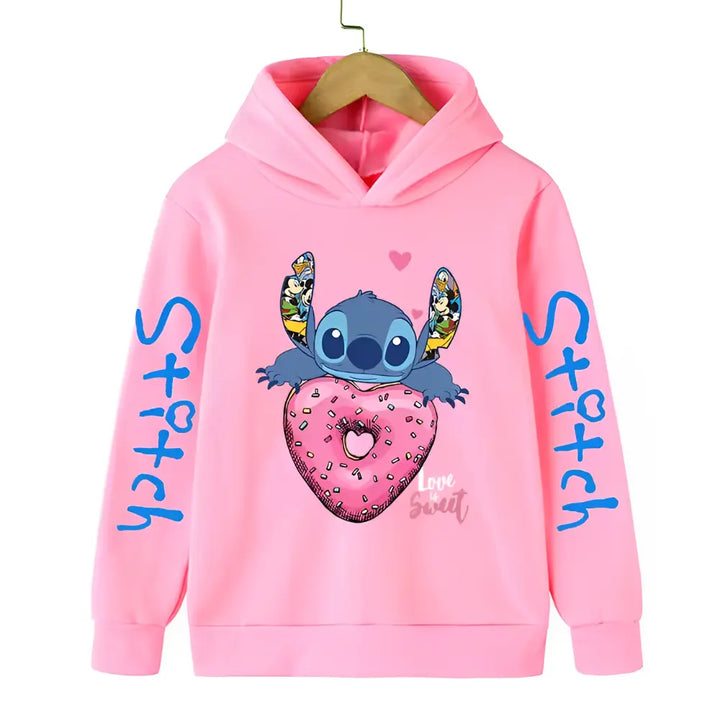 Moletom Stitch & Rosa