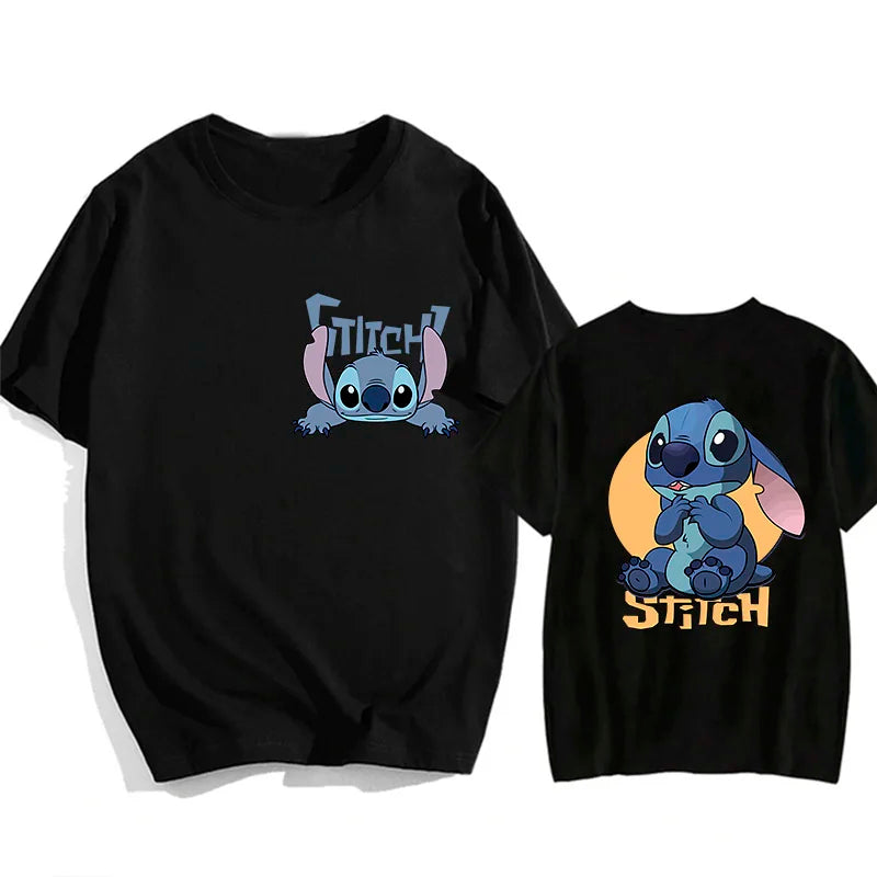 Camisetas do Stitch e Rosa