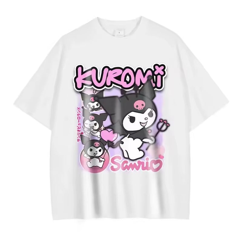 Camiseta Oversized Kuromi
