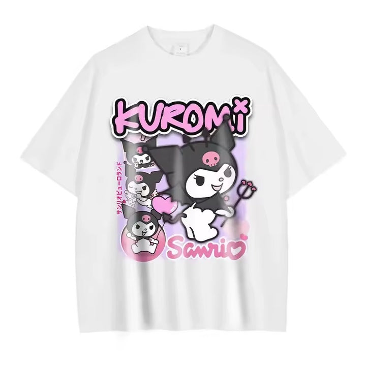 Camiseta Oversized Kuromi