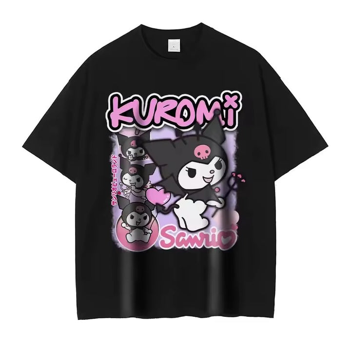 Camiseta Oversized Kuromi